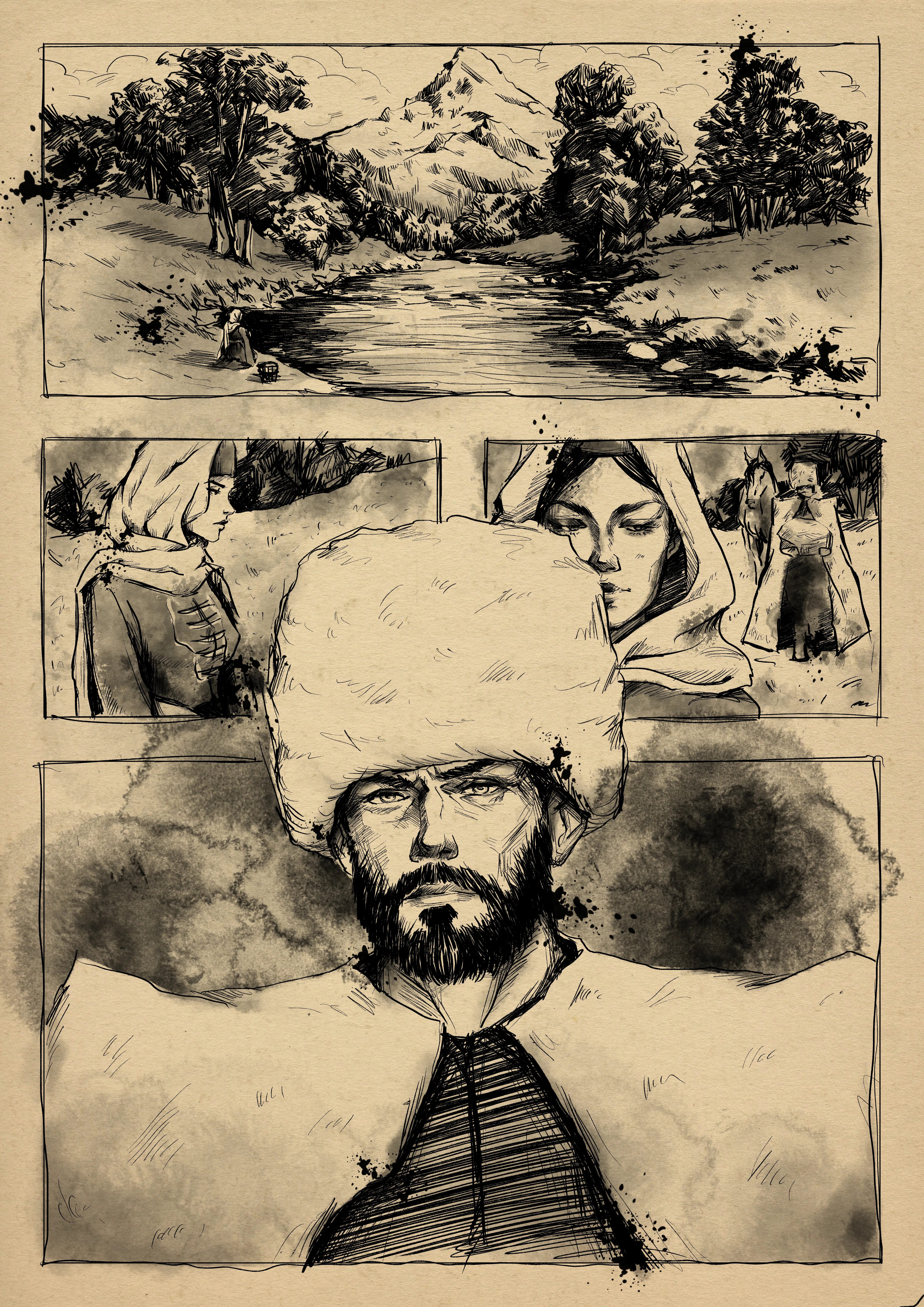 Пастух договаривается с Сатаней.